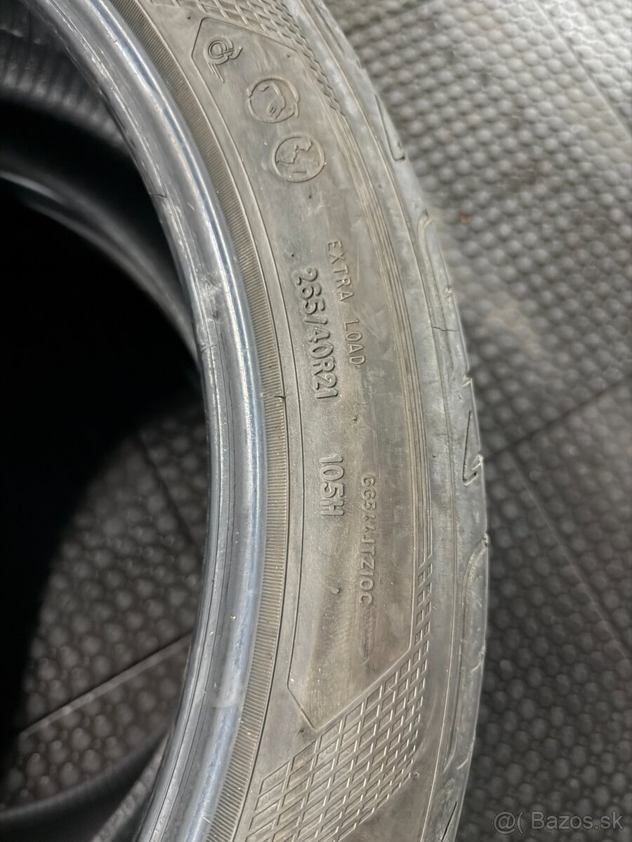 265/40R21 GoodYear - letné pneumatiky - 4