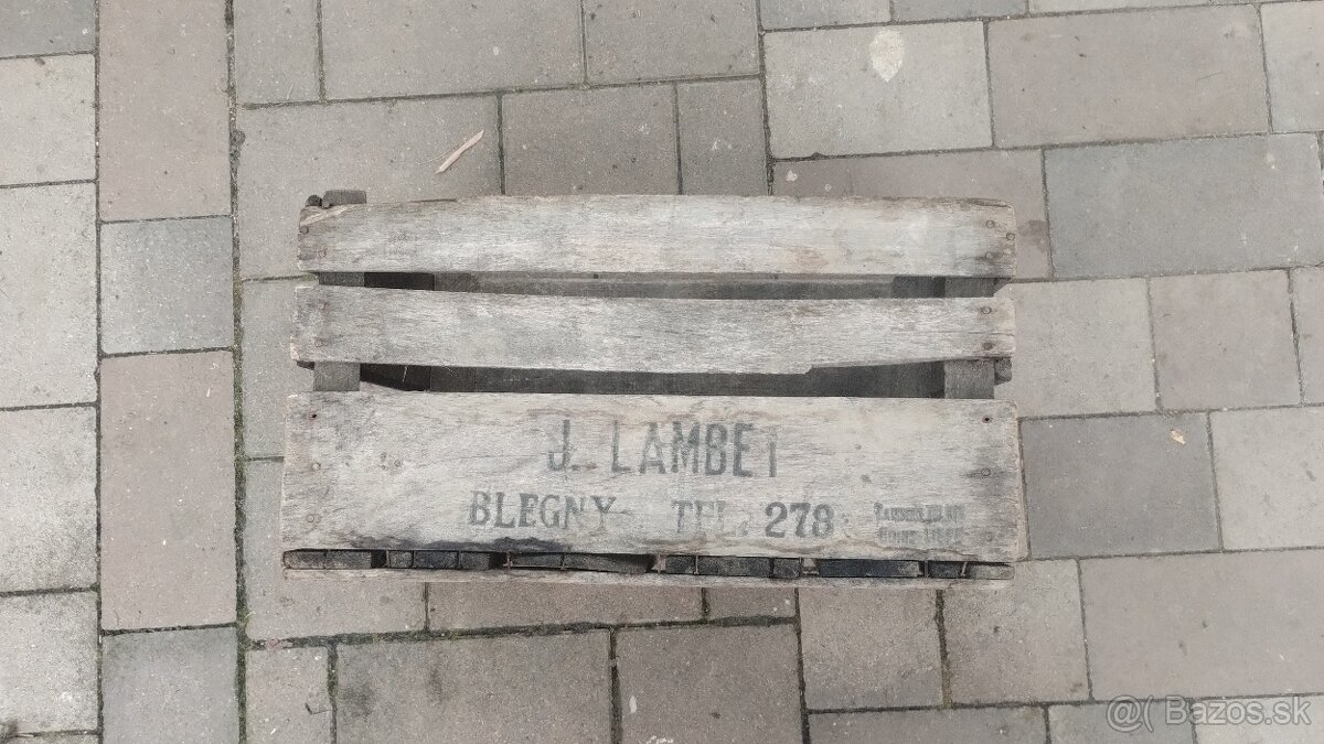 Staré drevené prepravky - 4