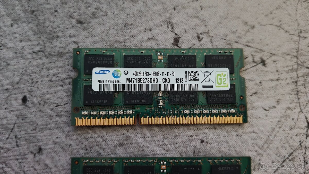 Samsung 4GB DDR3 1600MHz - 4