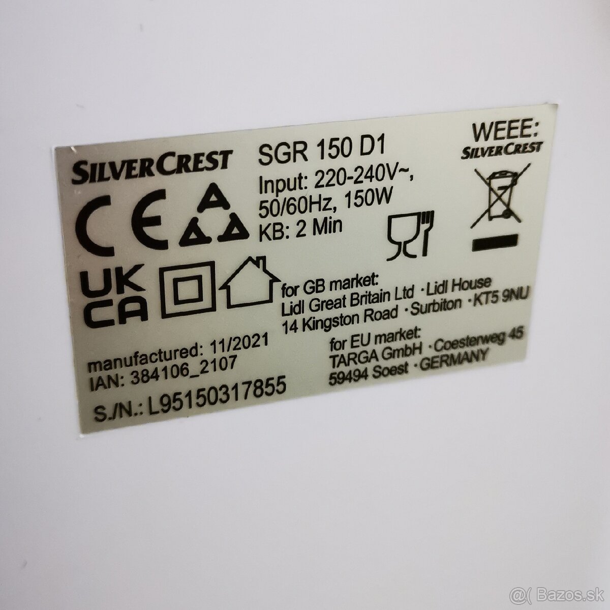 Elektricke struhadlo Silvercrest LIDL - 4