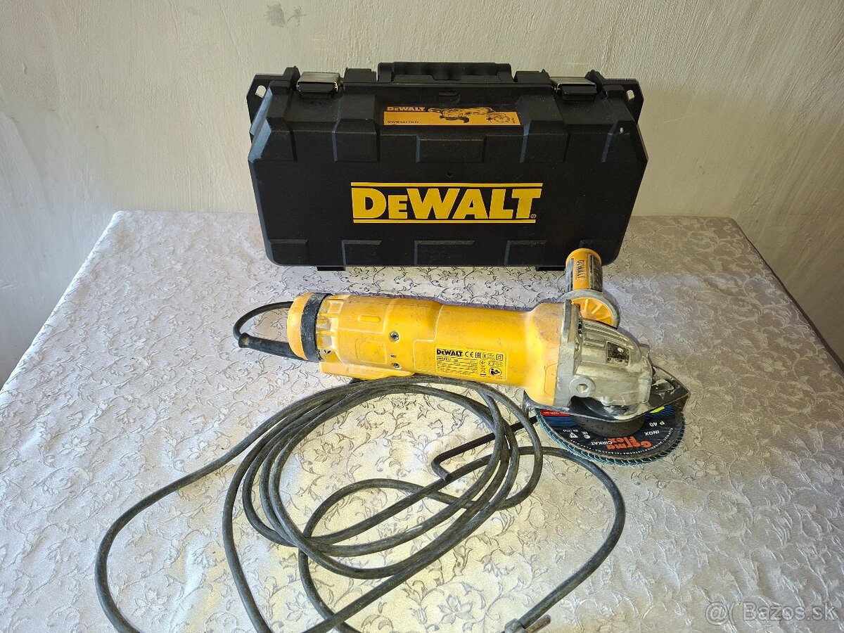 Dewalt- uhlová brúska 125mm - 4