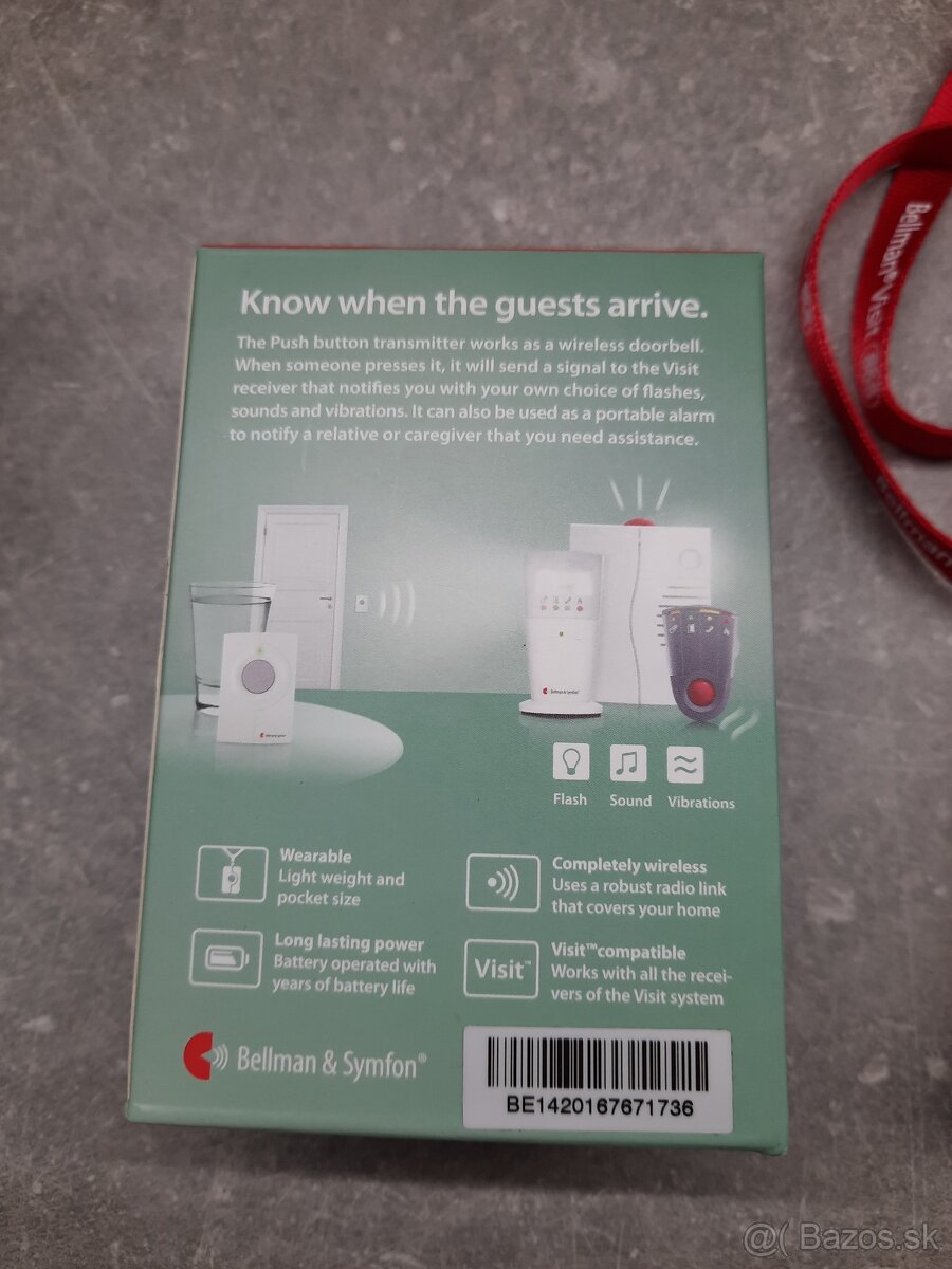 BELLMAN Budík pre nepočujúcich - 4