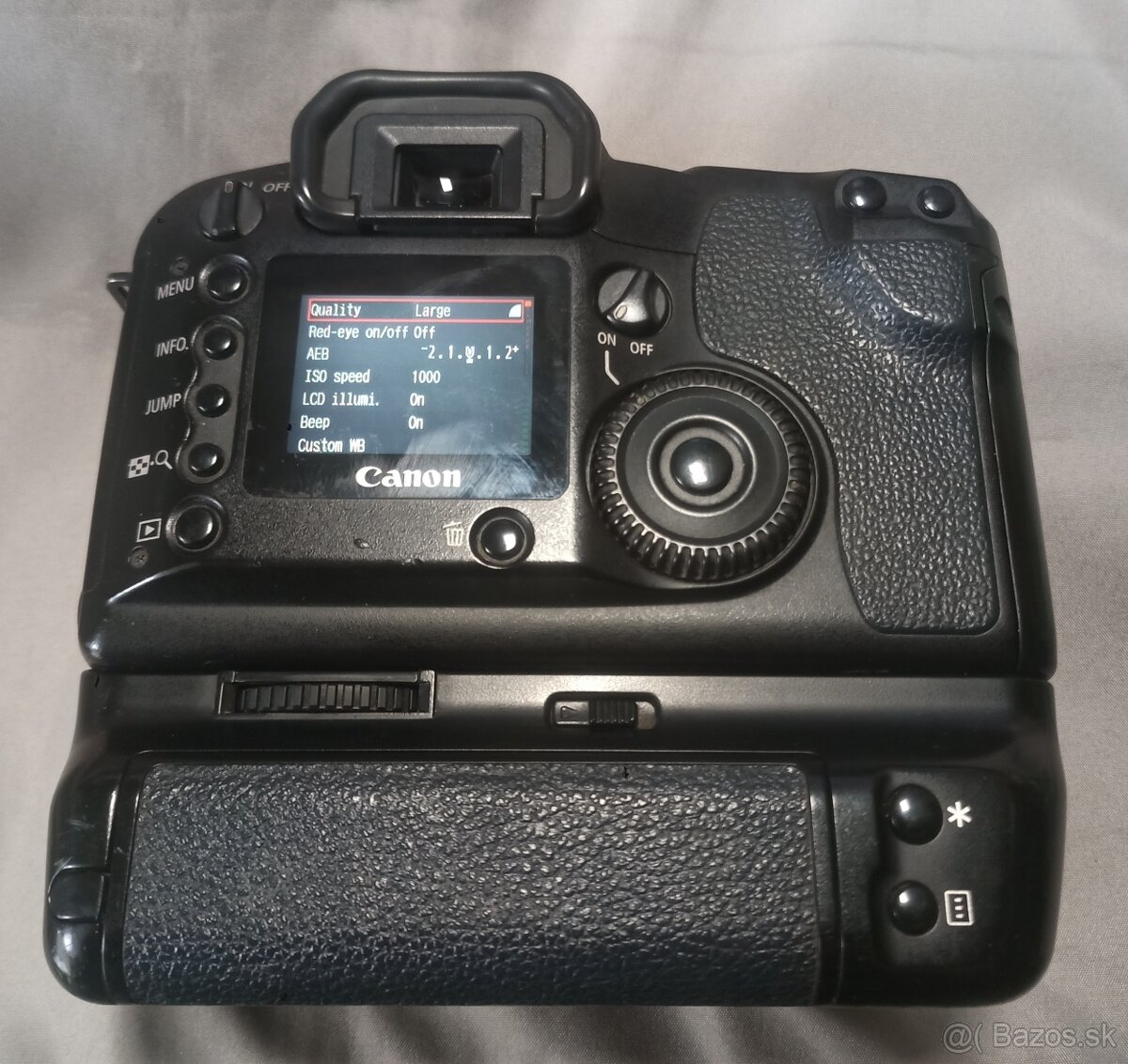 Canon EOS D60 + battery grip - 4