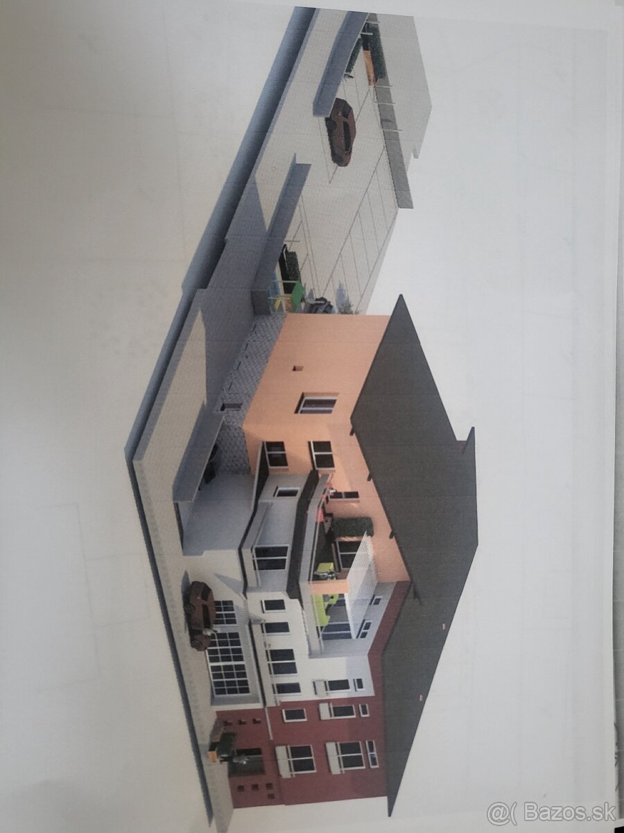 Nájomný dom, 20 izieb + 3 apartmány, 17 parkov. miest. - 4