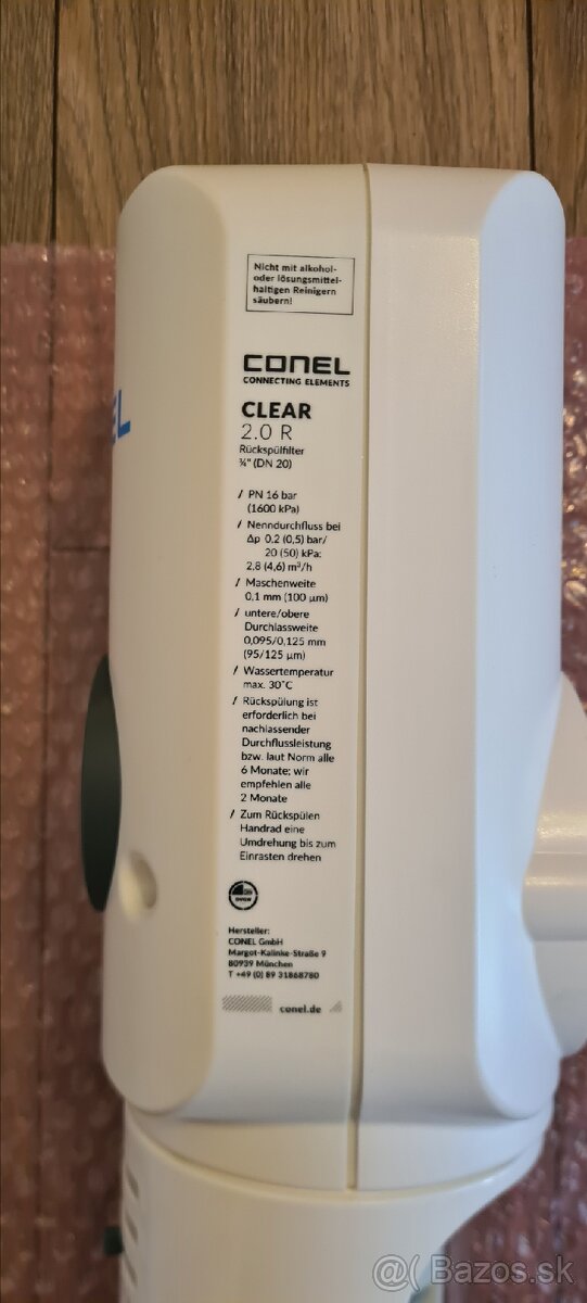 Conel preplachovy filter 3/4 - 4