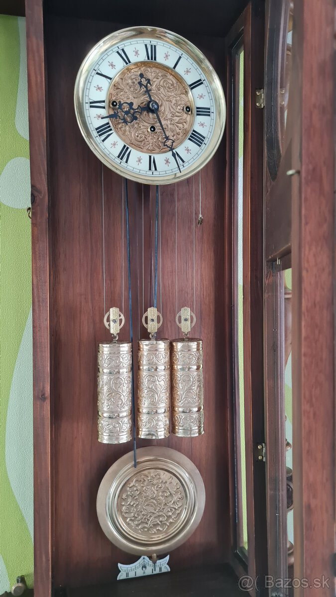 Grande Sonnerie Gustav Becker štvrťové hodiny - 4