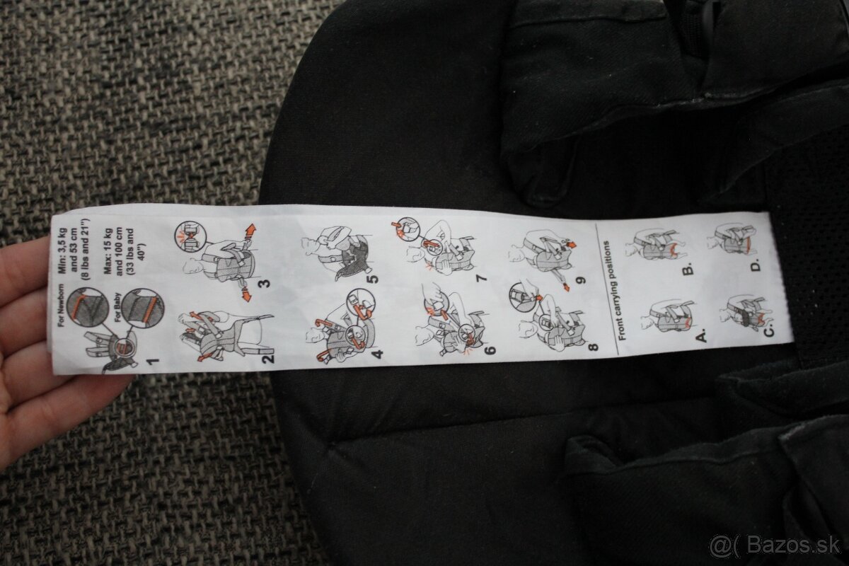 Babybjorn nosič 3,5kg -15kg - klokanka - 4