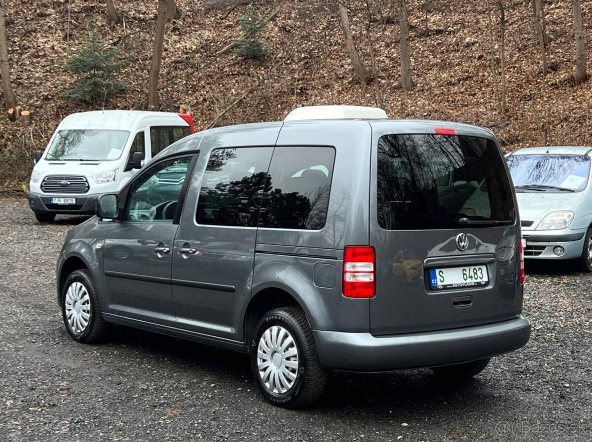 VW Caddy 1.2 TSI 77 kW 2x šoupačky 2011 klima serviska - 4