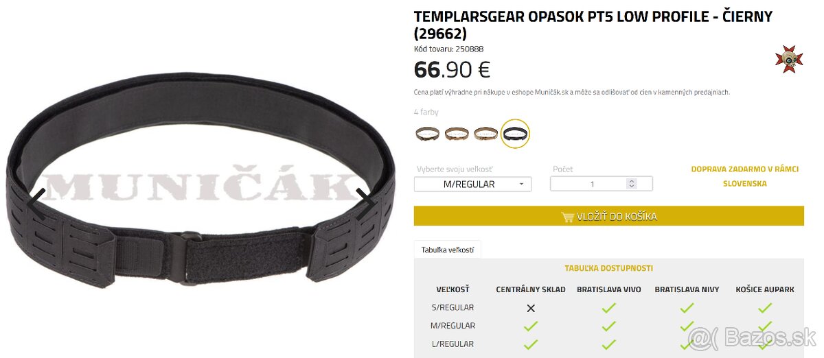 Predám taktický opasok - 4