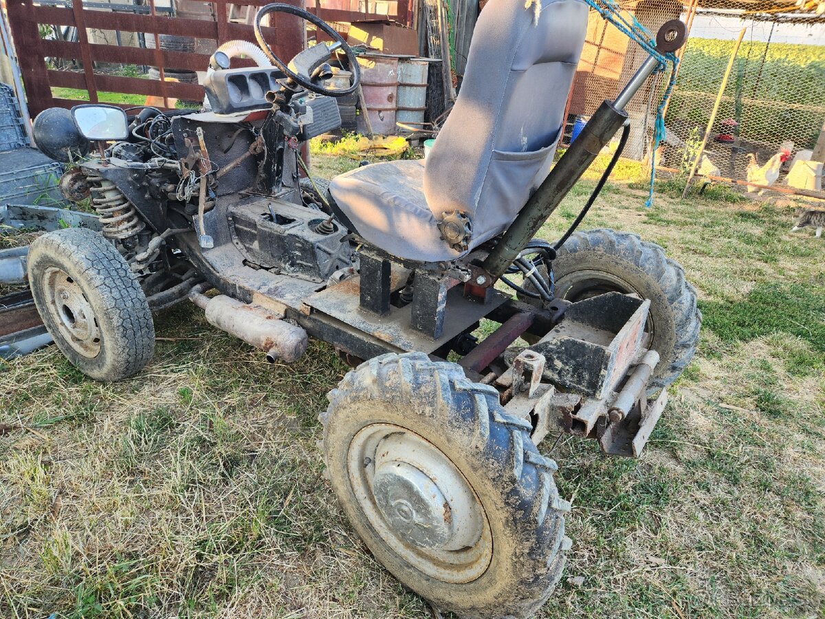 Predám traktor domácej výroby - 4