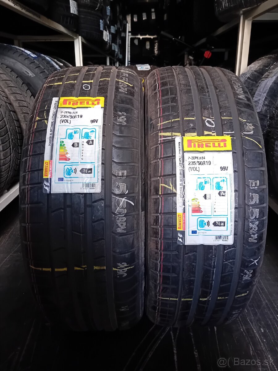 2ks Pirelli Pzero PZ4 235/50 R19 - 4