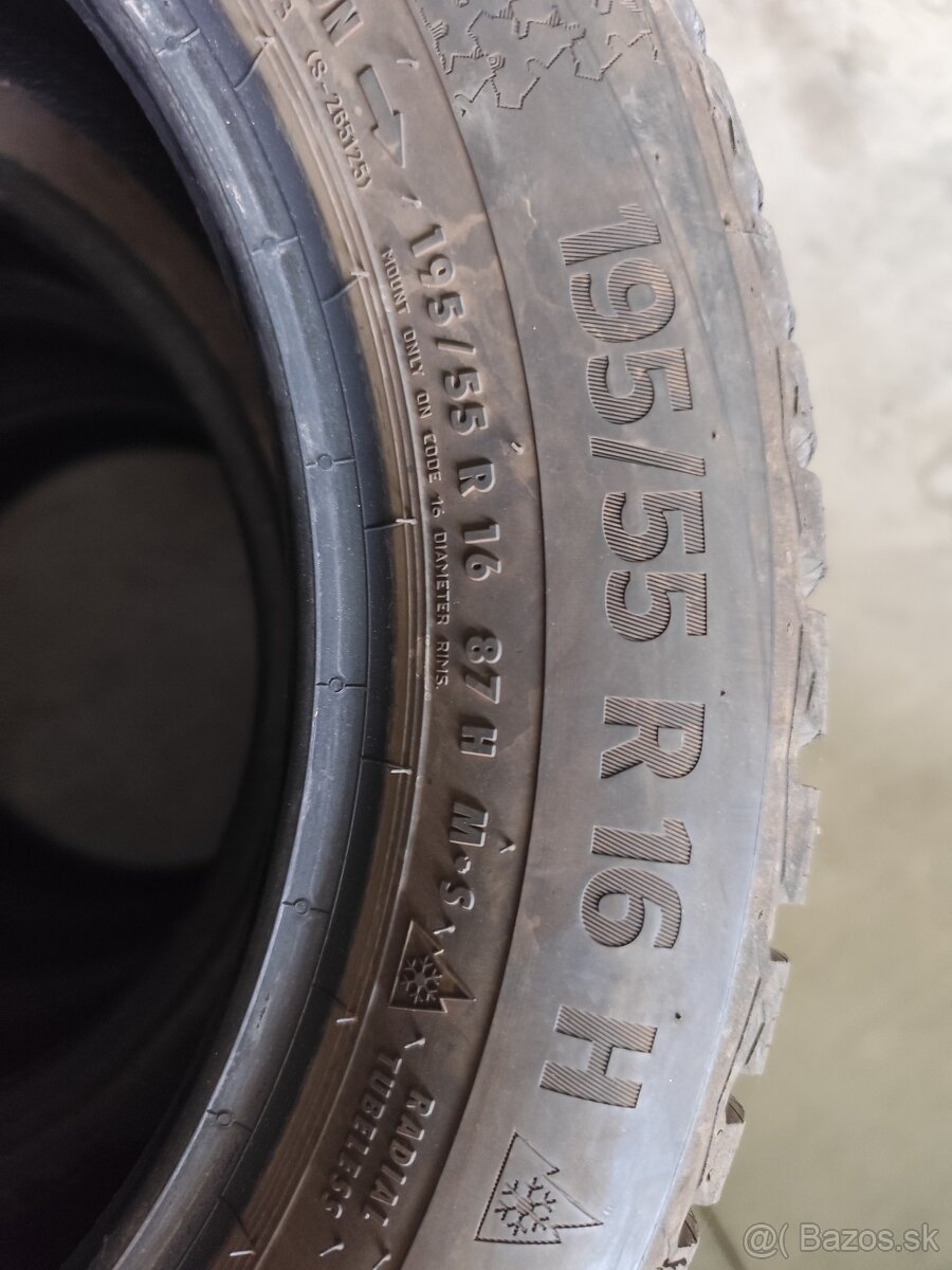 195/55 R16 Continental zimné 2025 - 4