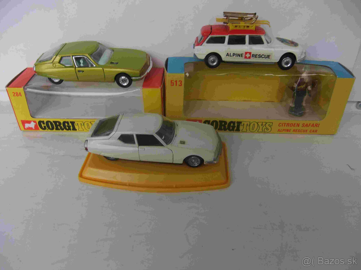 Raritny kus od CORGI TOYS:No.513 CITROEN ALPINE rescue - 4
