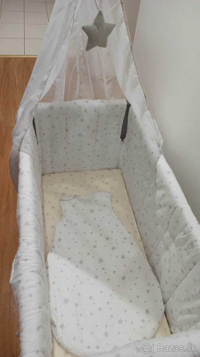 Detská postieľka roba so spacím vakom 4v1 - 4