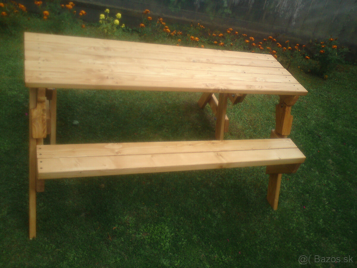 Rozkladacia lavička 2v1 - 4