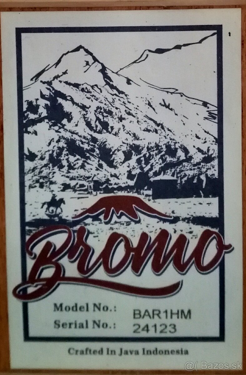 Predam Bromo BAR1HM Historic gitara+puzdro.CELOMASIV. - 4