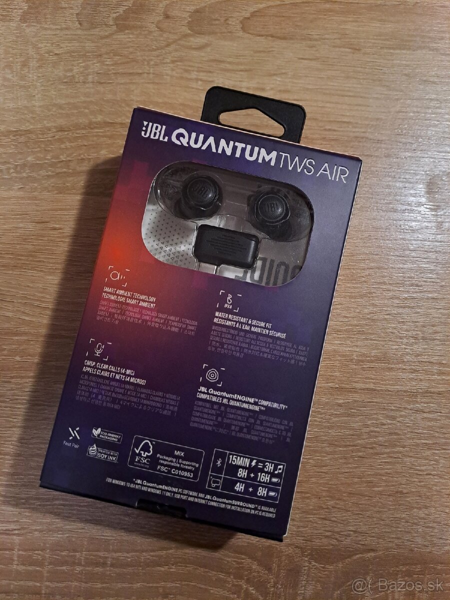 JBL Quantum Tws Air - herné Bezdrôtové slúchadlá - 4