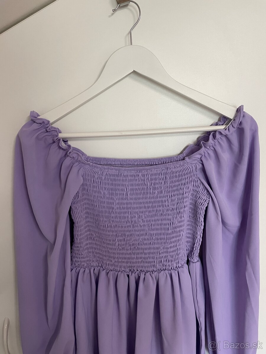 Fialove šaty - 4