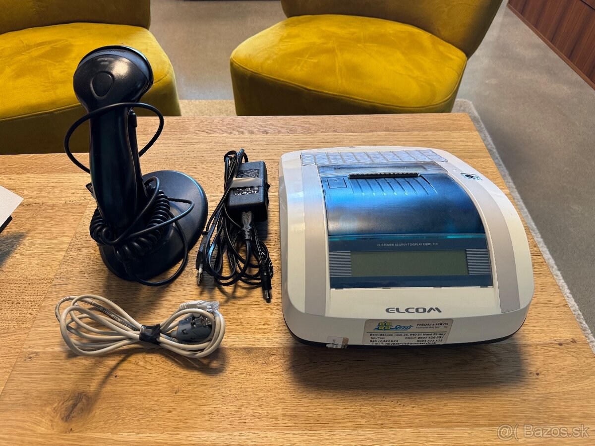 Registračná pokladňa Elcom - 4