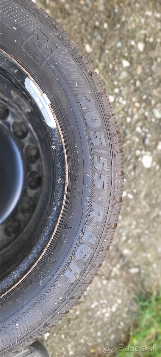 Predám rezervné koleso 205/55 R16 - 4