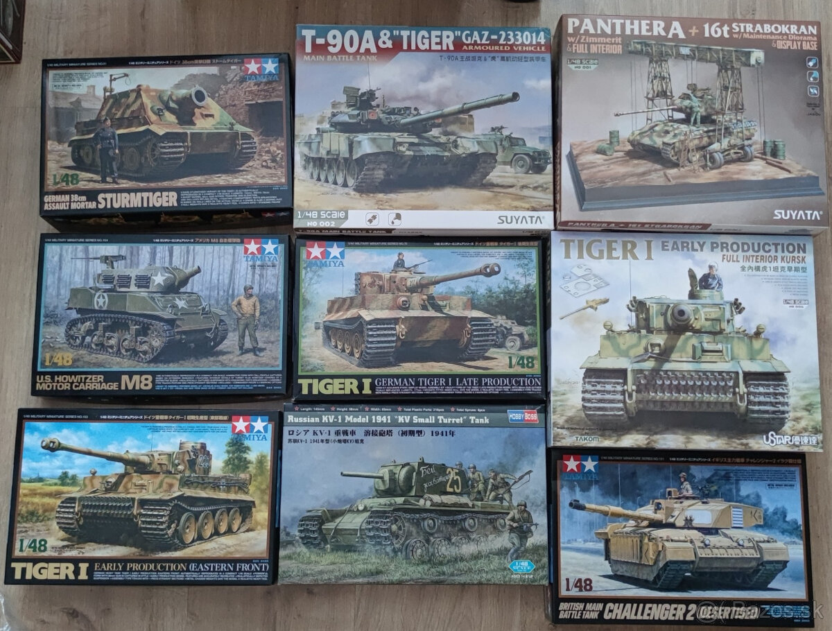 Plastikové modely techniky 1/48 - 4