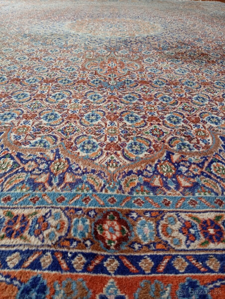 🌟 Hodvábny koberec Isfahan 345×247 cm 🌟 - 4