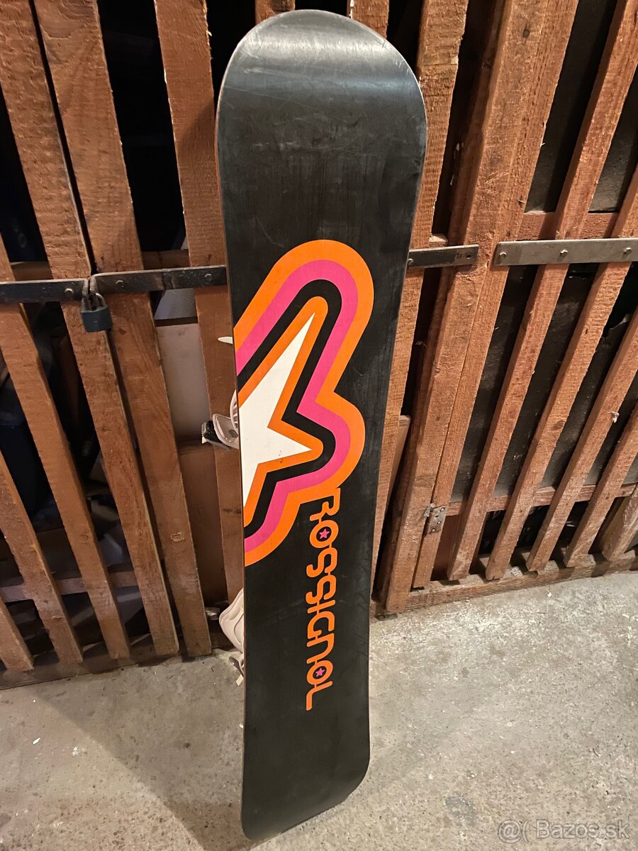 Rossignol snowboard s viazanim 160 cm - 4