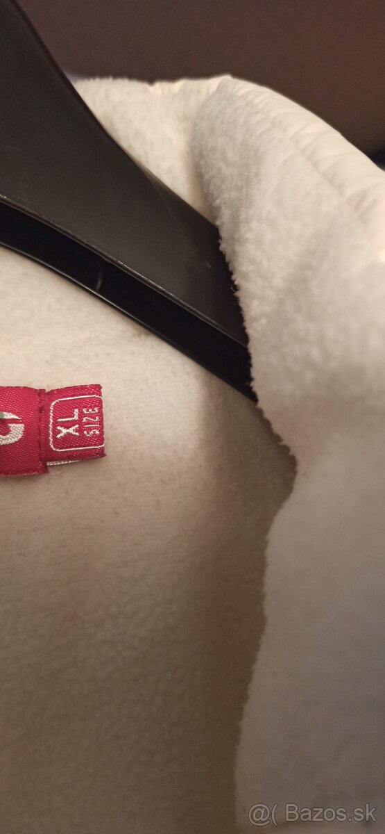 Damska kremova bunda XL - 4