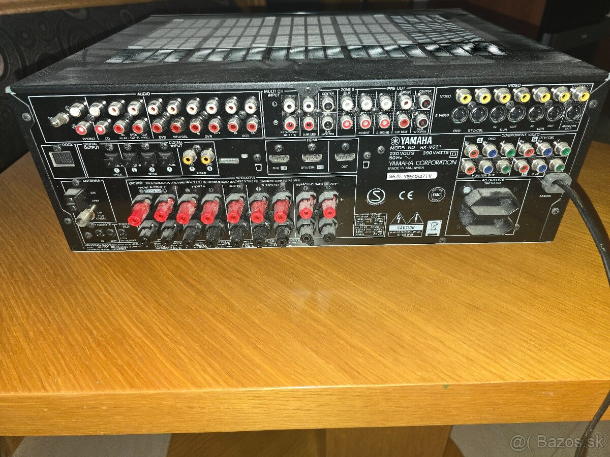 yamaha av receiver rx v661 - 4