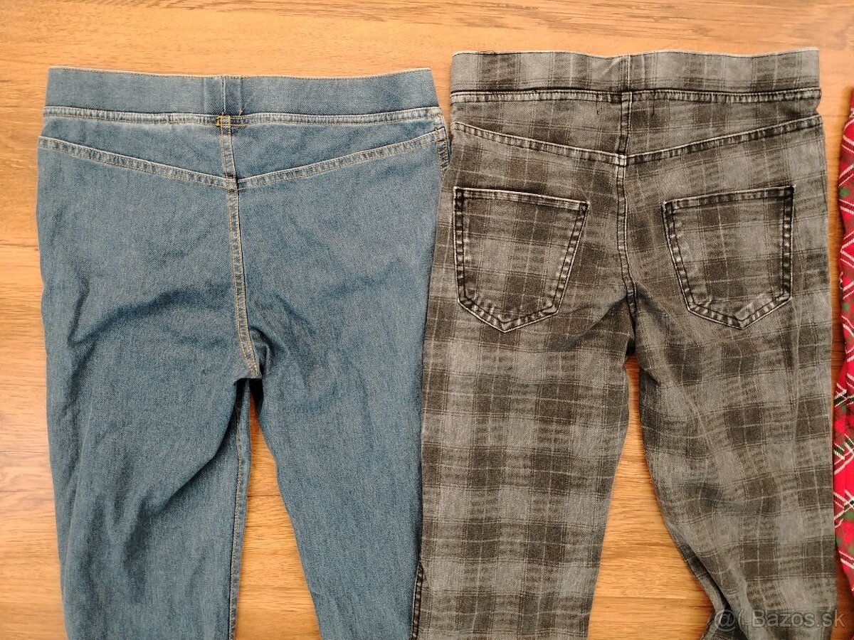 Legínové nohavice H&M, veľ. 170, 4 ks - 4