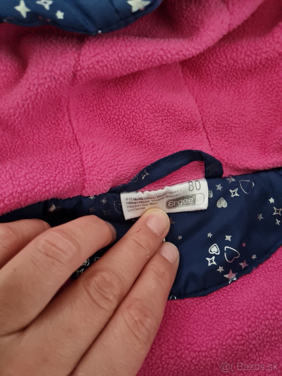 Zimná bunda veľ 80 - 4