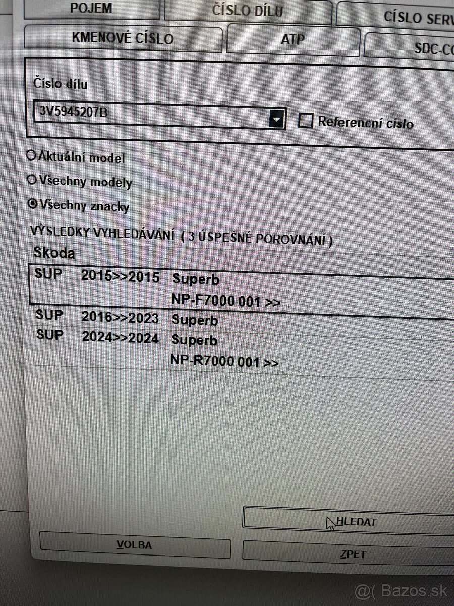 Svetlo Skoda Superb sedan lave - 4