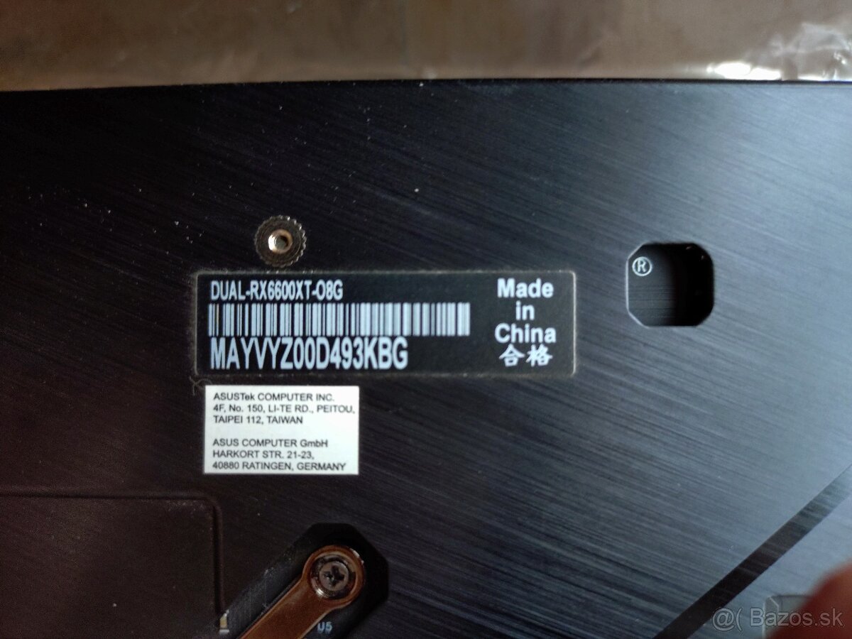 ASUS DUAL-RX6600XT 8GB - 4