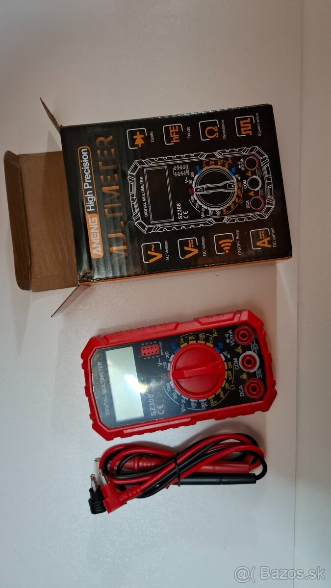 Predam multimer . Detektor napätia- kliešte - 4