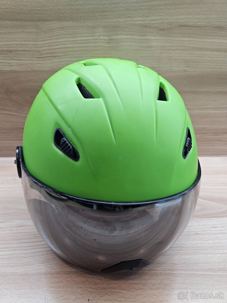 Lyžiarska prilba so štítom - - 4