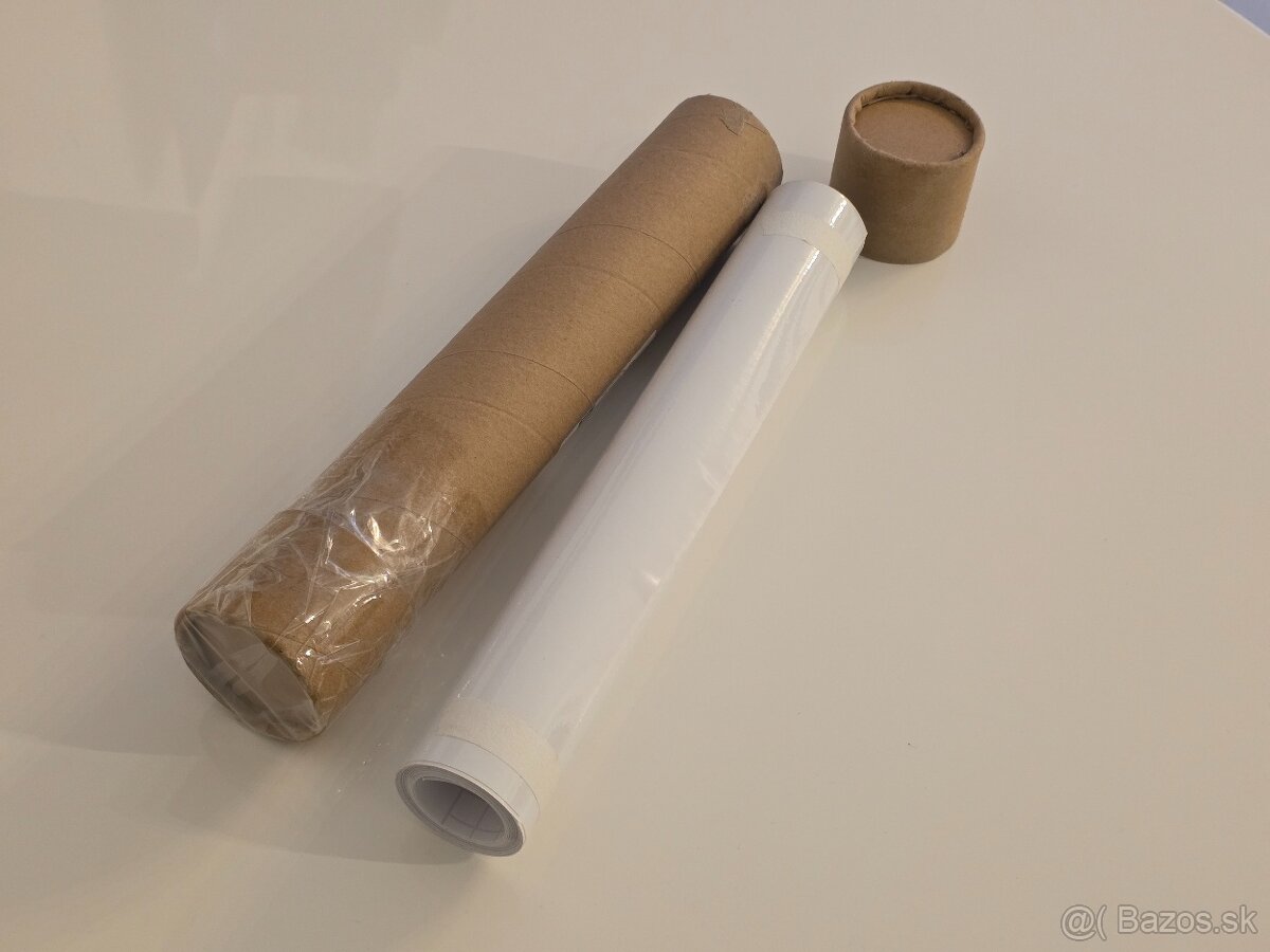 Biela polepová folia wrap - 4