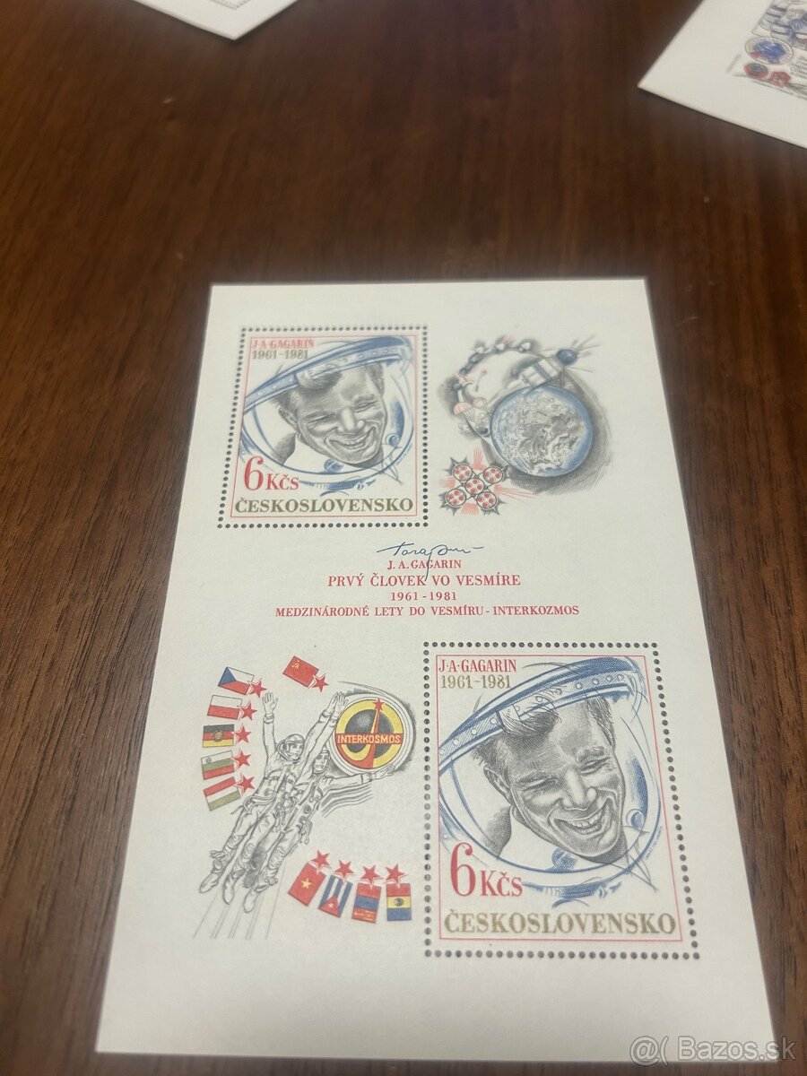 Znamky, Ceskoslovensko, Vesmir - 4