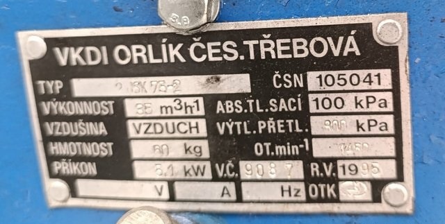 Kompresor dvoupístový 2 JSK - 75 (16172.) - 4