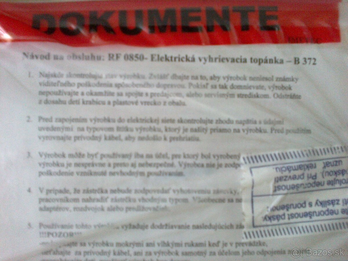 Elektrická vyhrievacia topánka - 4