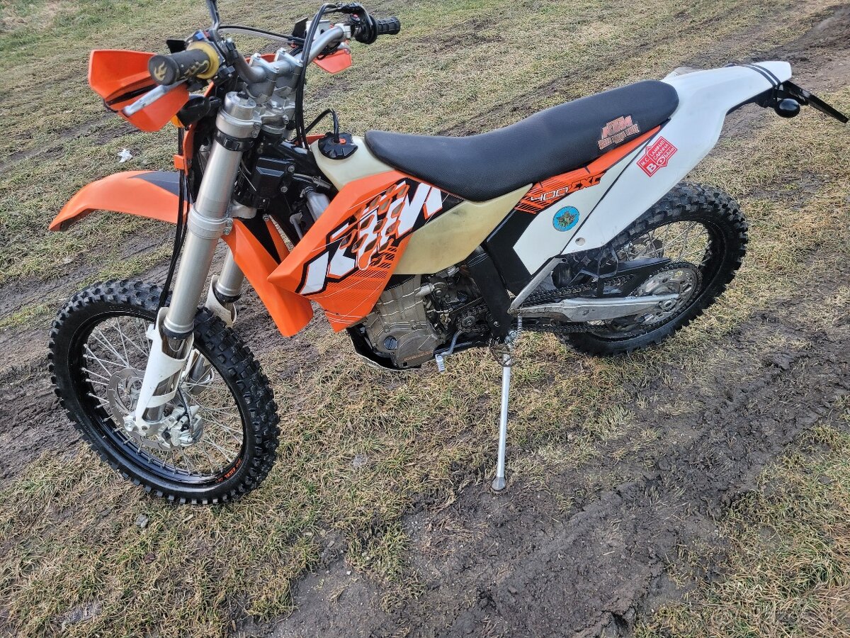 KTM EXC 400 doklady, smerovky, el. štartér
