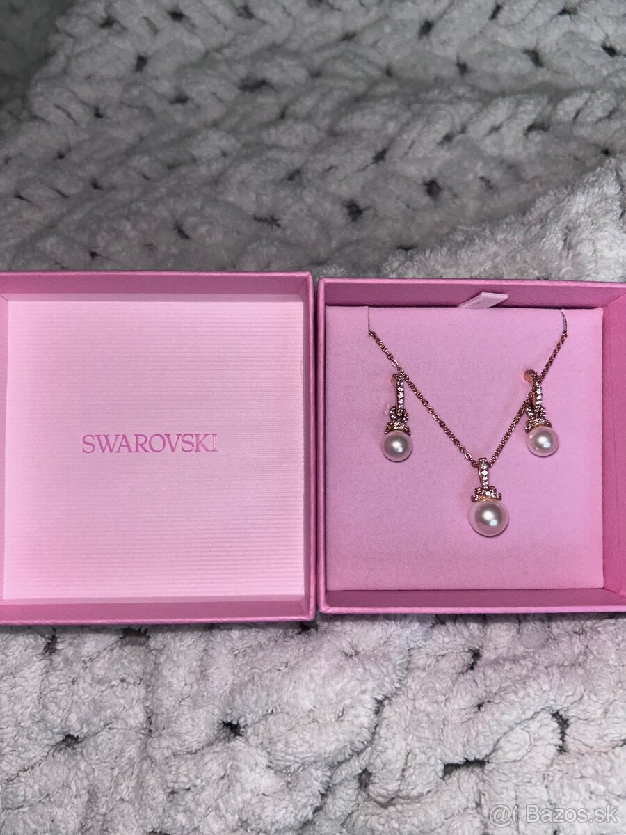 Swarovski set náušnice + náhrdelník - 4