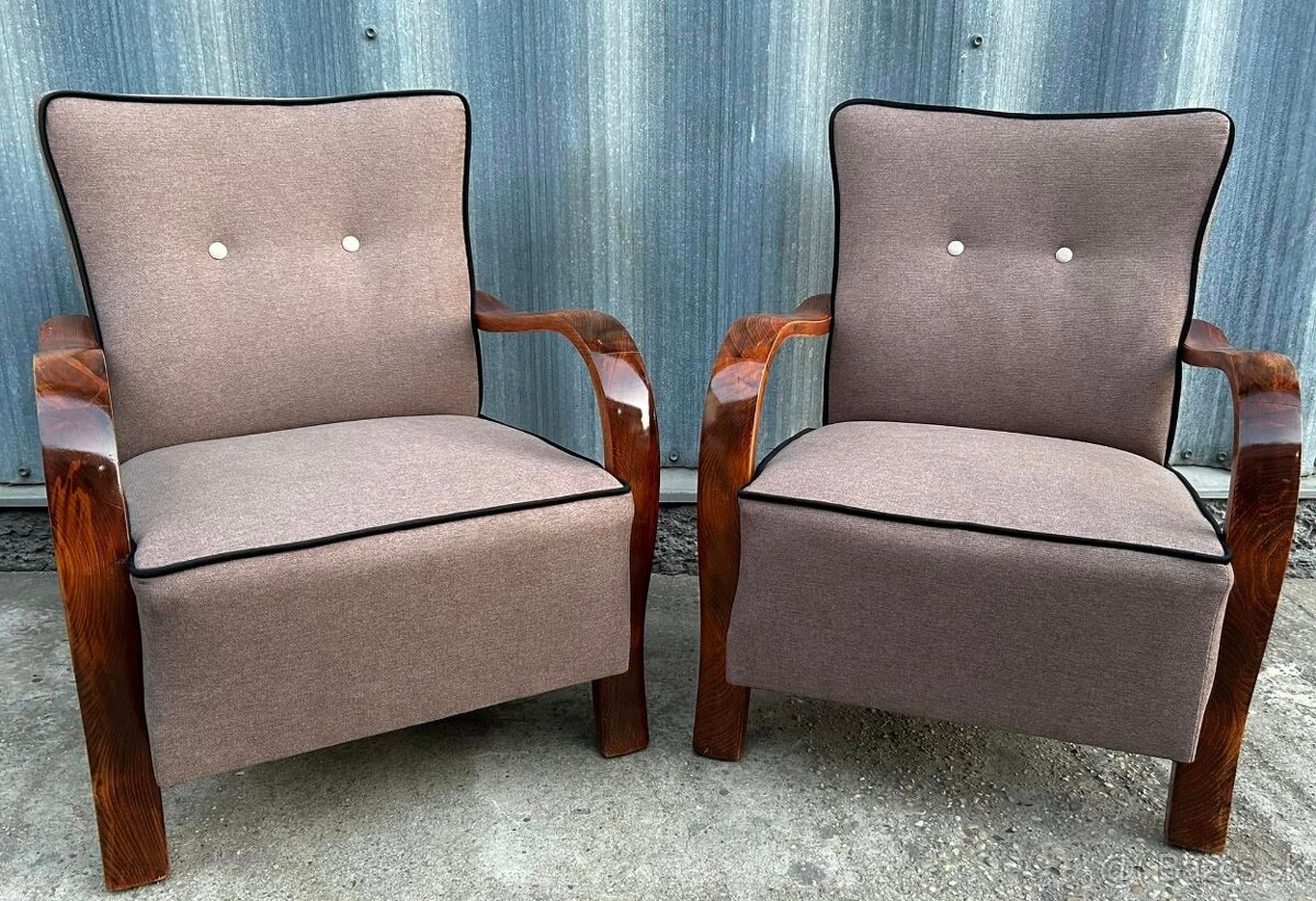 Art Deco kreslá - F137 - 4