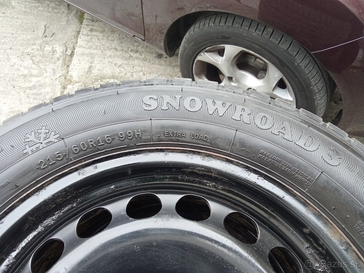 215/60 R16 zimné - 4