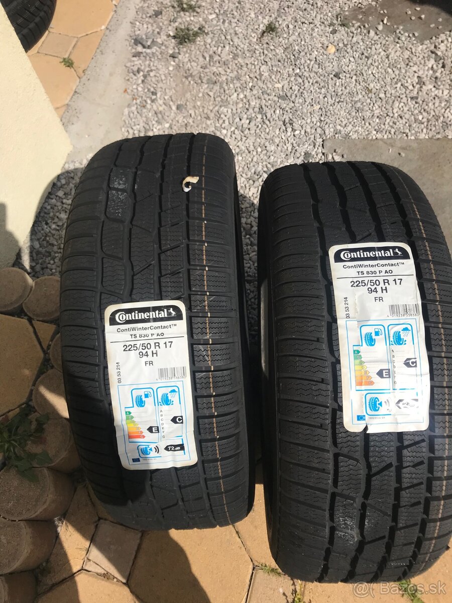 225/50r17 94h zimné 2 pneu Continental - 4
