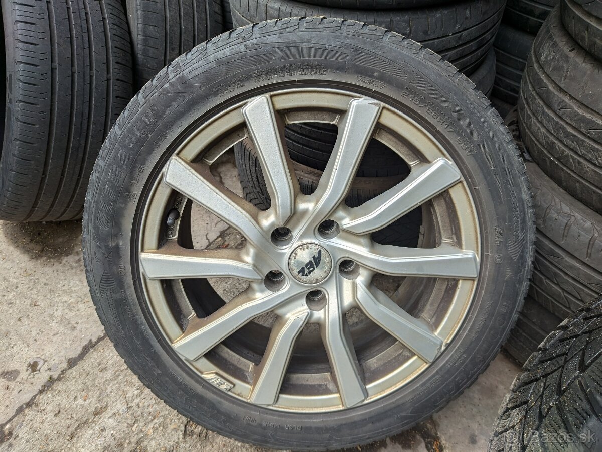 Zimná sada alu diskov AEZ 215/55 R17 Superb 3 - 4