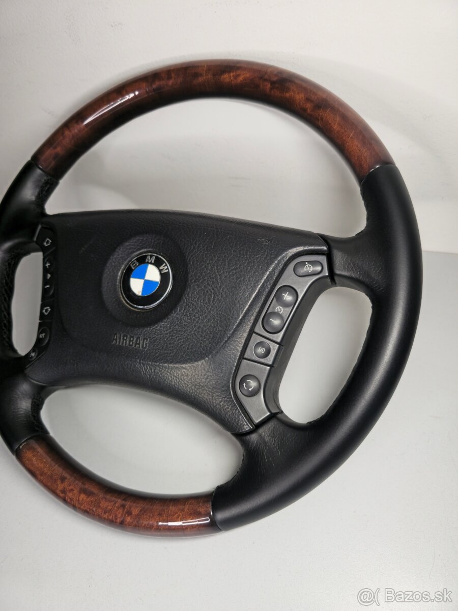 Drevený volant BMW E36 E38 E39 E46 E53 - 4
