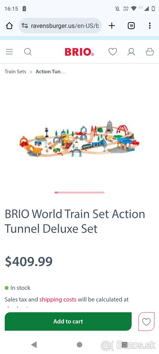 Brio vlacik - akcne tunely - 4