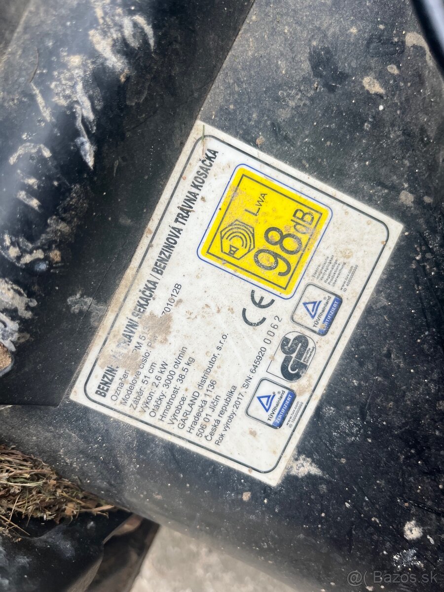 Benzínová kosačka - 4