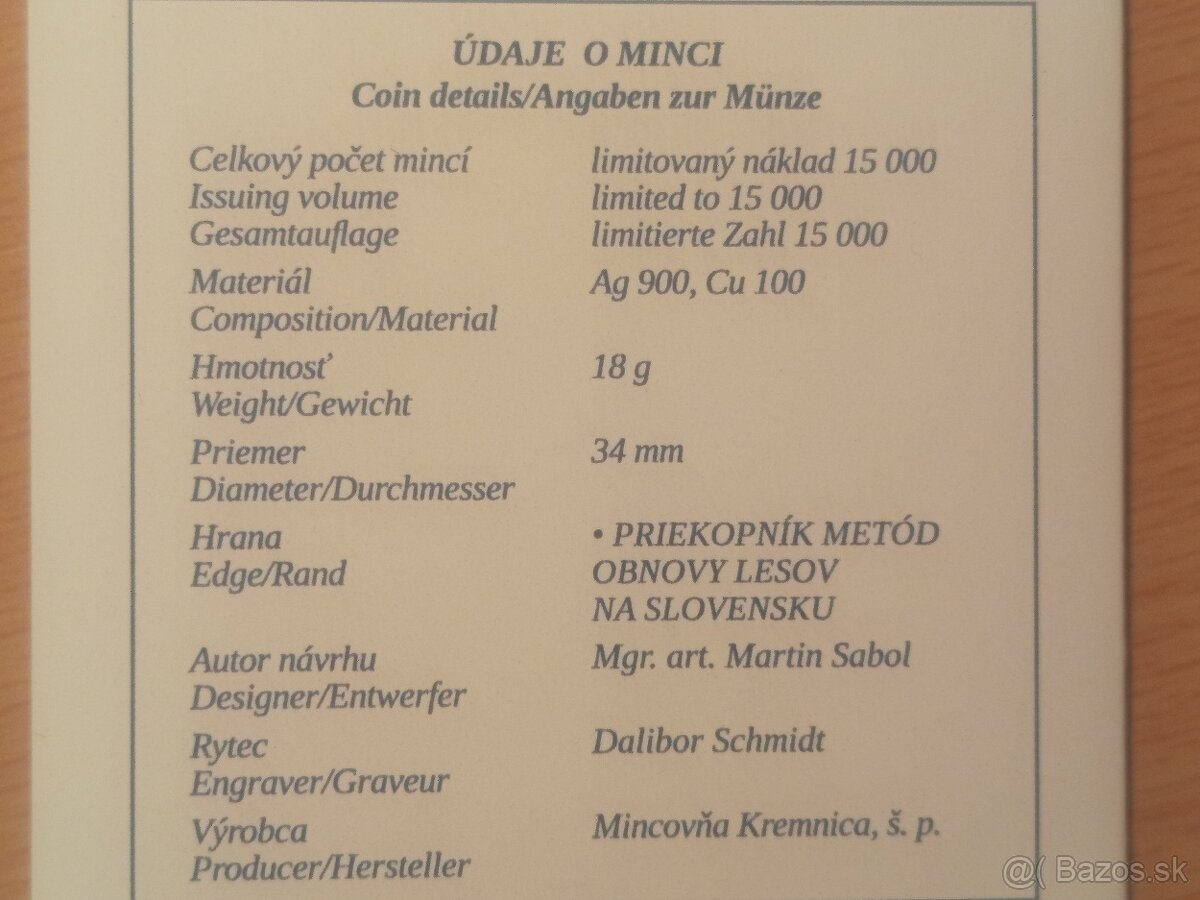 Jozef Dekret Matejovie 2024 PROOF – Investičné striebro - 4
