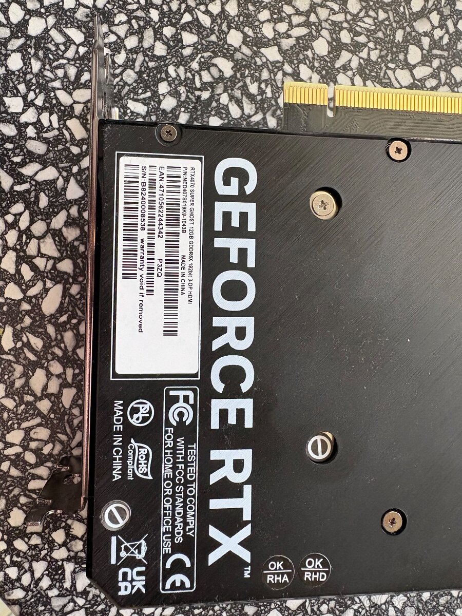 Gainward GeForce RTX 4070 SUPER Ghost 12GB - 4